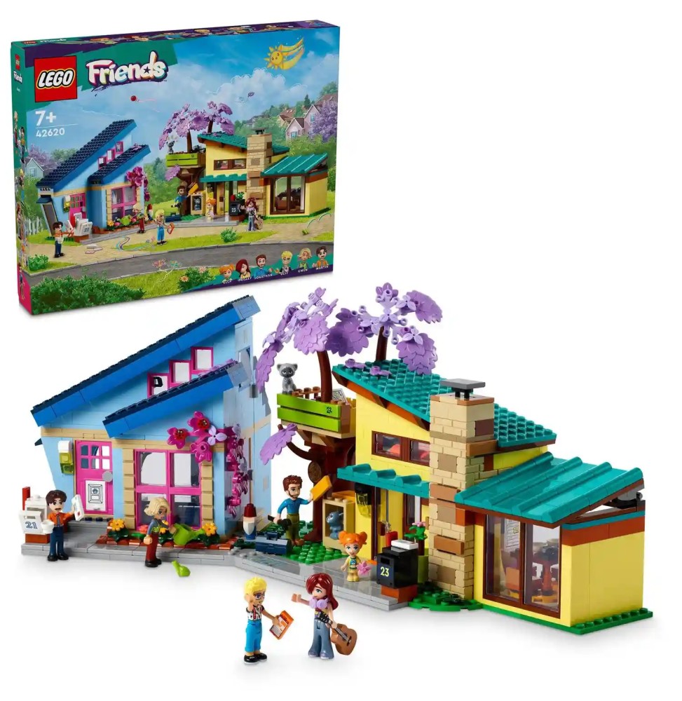 LEGO Friends Dom rodzinny Olly'ego i Paisley 42620