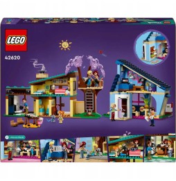 LEGO Friends Dom rodzinny Olly'ego i Paisley 42620