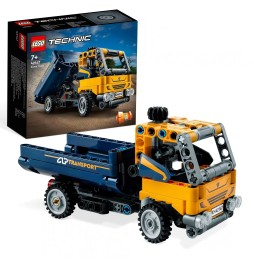 LEGO Technic 2W1 basculantă și excavator 42147