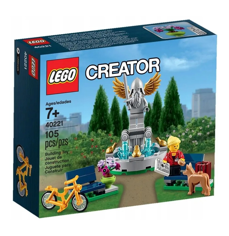 LEGO Creator 40221 Fontanna w parku zestaw klocków