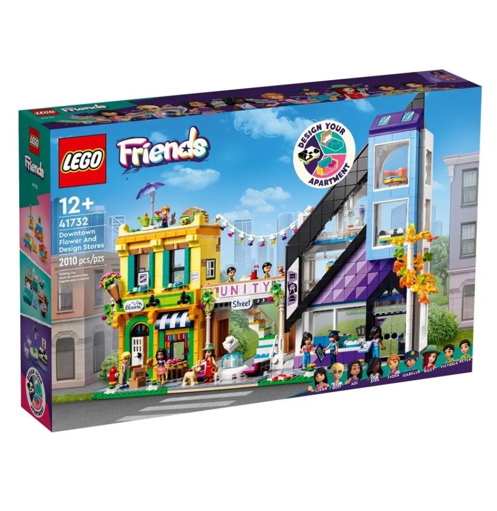 LEGO Friends Sklep wnętrzarski i kwiaciarnia 41732