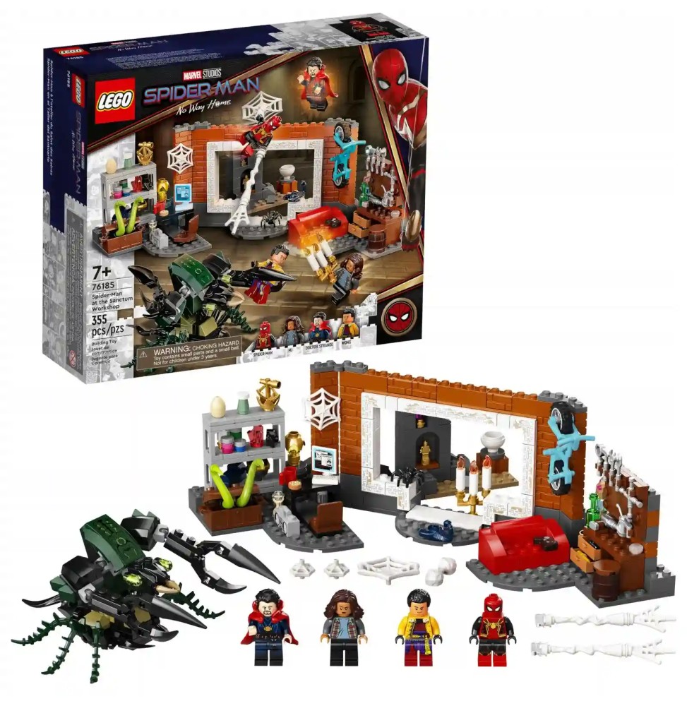 LEGO Marvel Spider-Man 76185 Workshop Set