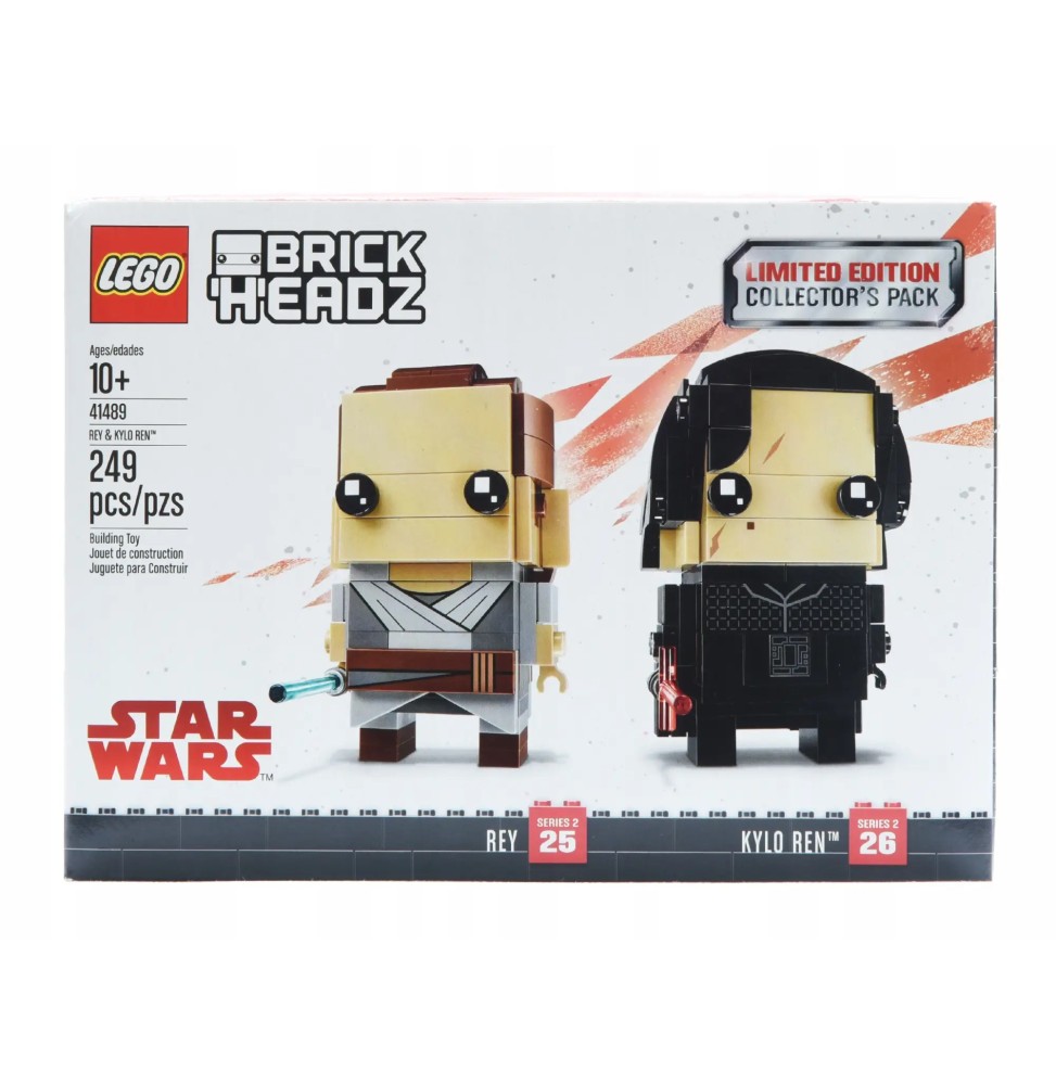 LEGO BrickHeadz 41489 Rey and Kylo Ren