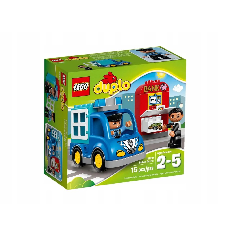 LEGO Duplo 10809 Patrulă polițienească - Set nou