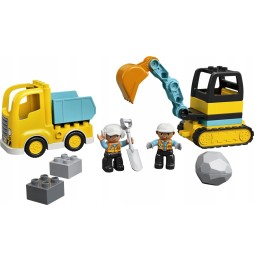 LEGO DUPLO Truck and Crawler Excavator