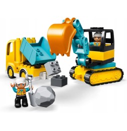 LEGO DUPLO Truck and Crawler Excavator