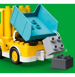 LEGO DUPLO Ciężarówka i koparka gąsienicowa