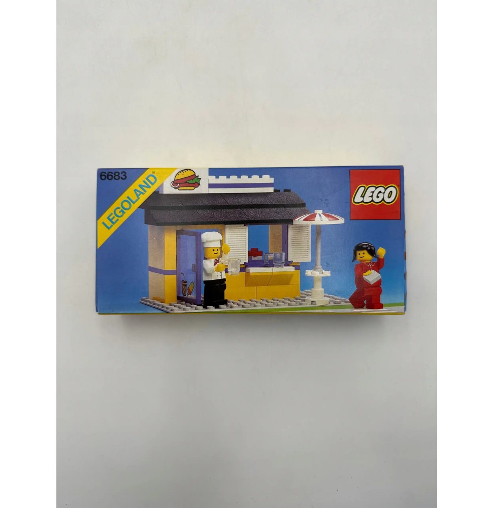 Lego Town 6683 Burger Stand - New Set