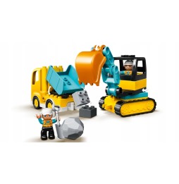 LEGO DUPLO Truck and Crawler Excavator