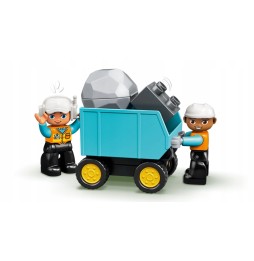 LEGO DUPLO Truck and Crawler Excavator