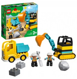 LEGO DUPLO Truck and Crawler Excavator