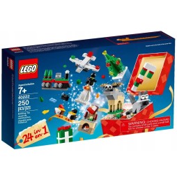 LEGO 40222 Kalendarz Adwentowy Świąteczne Budowanie