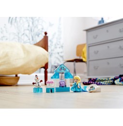 LEGO DUPLO ceai de după-amiază cu Elsa și Olaf