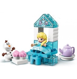 LEGO DUPLO ceai de după-amiază cu Elsa și Olaf