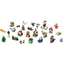 LEGO 40222 Kalendarz Adwentowy Świąteczne Budowanie