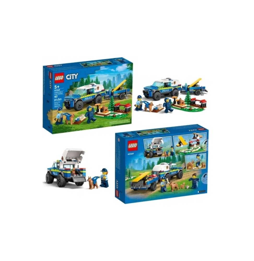 LEGO City antrenament câini poliție 60369