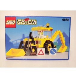 Lego 6662 Backhoe MISB 1992 - Nowy zestaw