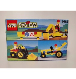 Lego 6662 Backhoe MISB 1992 - Nowy zestaw