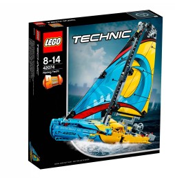 LEGO Technic 42074 Iaht de curse pentru copii