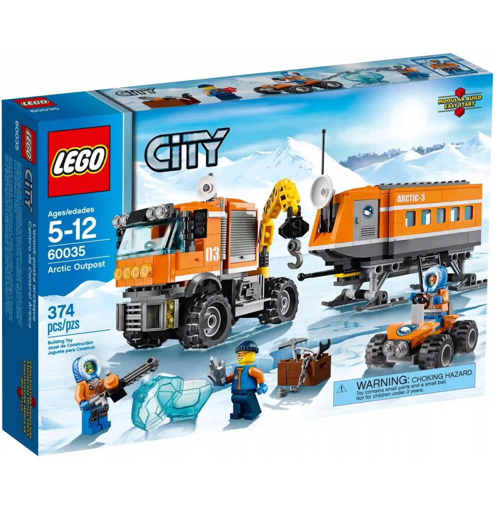 LEGO City 60035 - Mobilna Jednostka Arktyczna