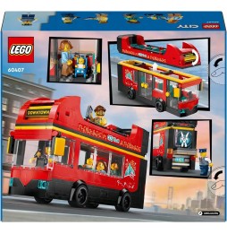 LEGO City Autobuz cu Etaj Roșu 42073