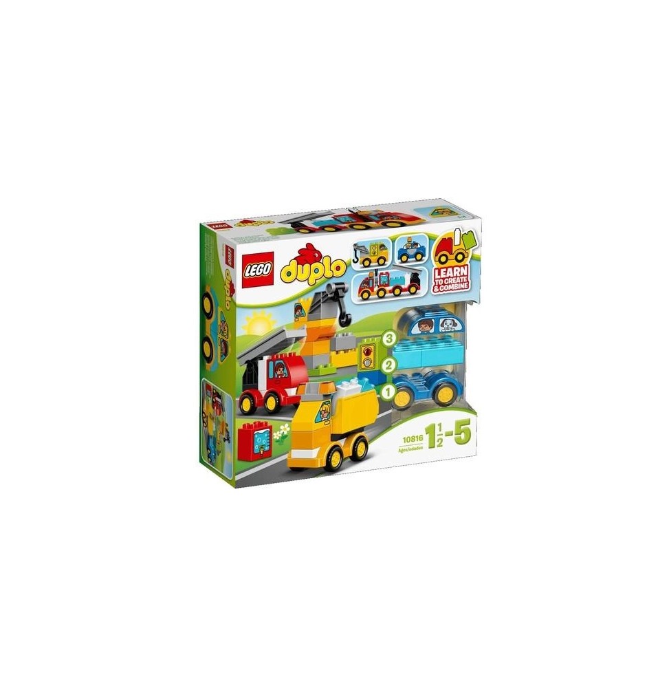 LEGO Duplo 10816 - Moje pierwsze pojazdy