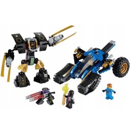 LEGO Ninjago Piorunowy Pojazd 70723 - 334 elementy