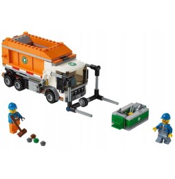 LEGO 60118 Camion de Gunoi City cu figurine