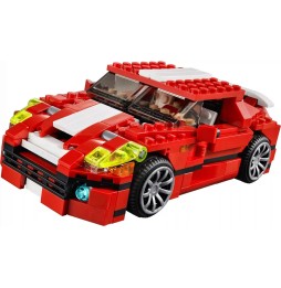 LEGO Creator 31024 Construcții Roșii 3in1