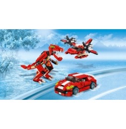 LEGO Creator 31024 Red Constructions 3in1