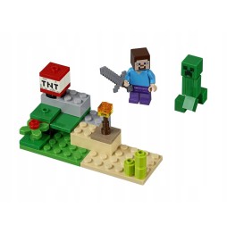 Lego Minecraft 30393 Steve i Creeper - Unikatowy Zestaw