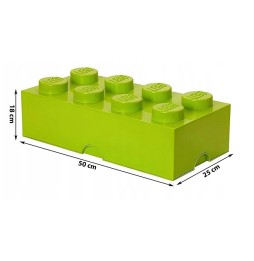 LEGO Storage Container Brick 8 Light Green 50 cm