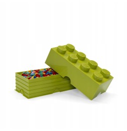 LEGO pojemnik klocek 8 jasn zielony 50 cm