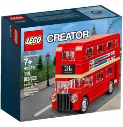 LEGO Creator London Bus 40220 - Kids Building Blocks