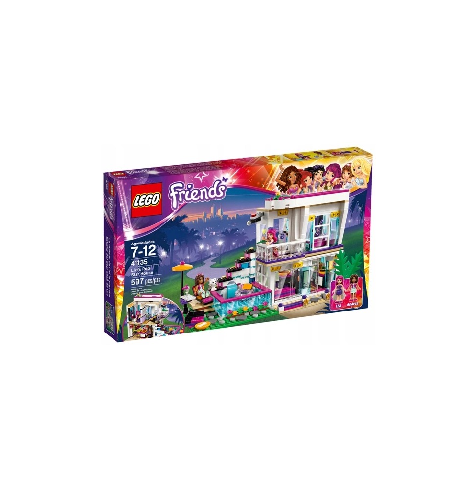 Lego Friends Casa Starului Pop a lui Livi 41135