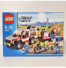 Lego City Motorcycle Transporter 4433 New 2012