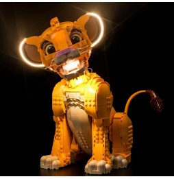 Iluminare LED pentru Lego Simba Regele Leu