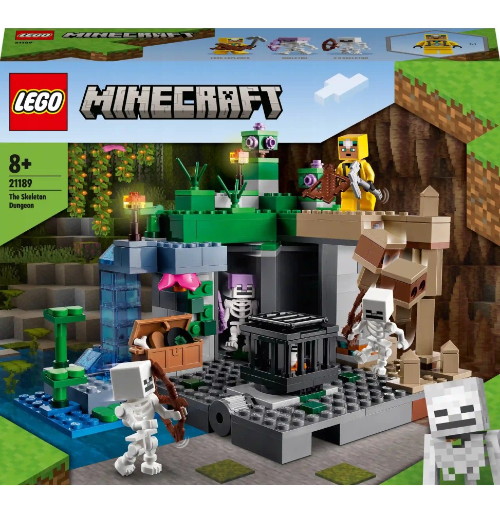 LEGO Minecraft Caverna Scheletilor Setul 21189