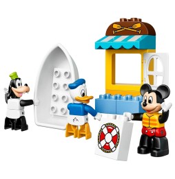 LEGO Duplo Casa de plajă cu Mickey și prietenii