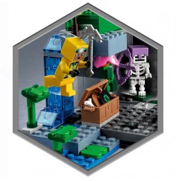 LEGO Minecraft Caverna Scheletilor Setul 21189