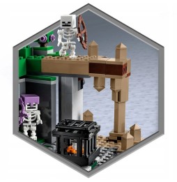 LEGO Minecraft Caverna Scheletilor Setul 21189