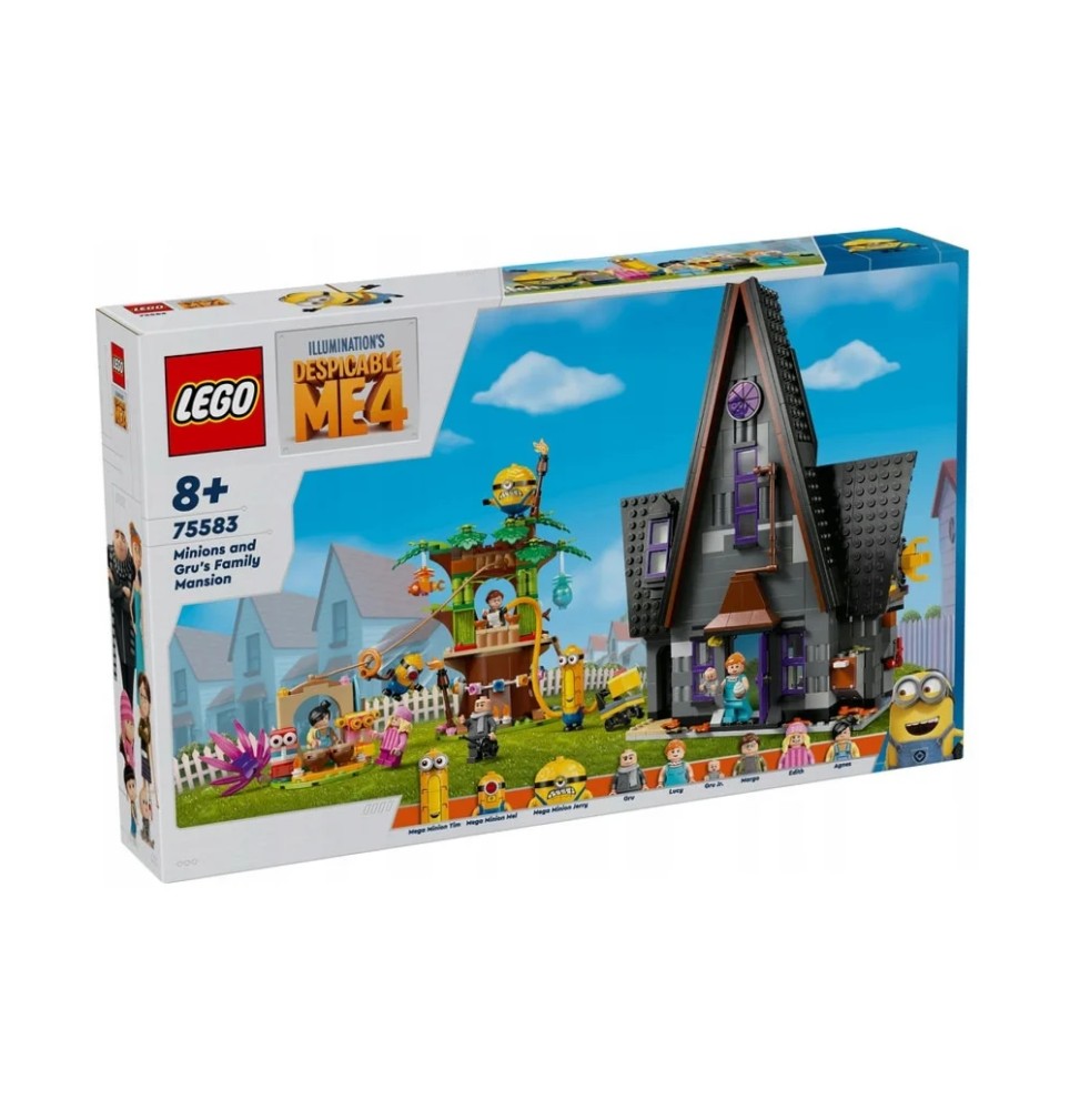 LEGO Minionii 75583 Reședința lui Gru