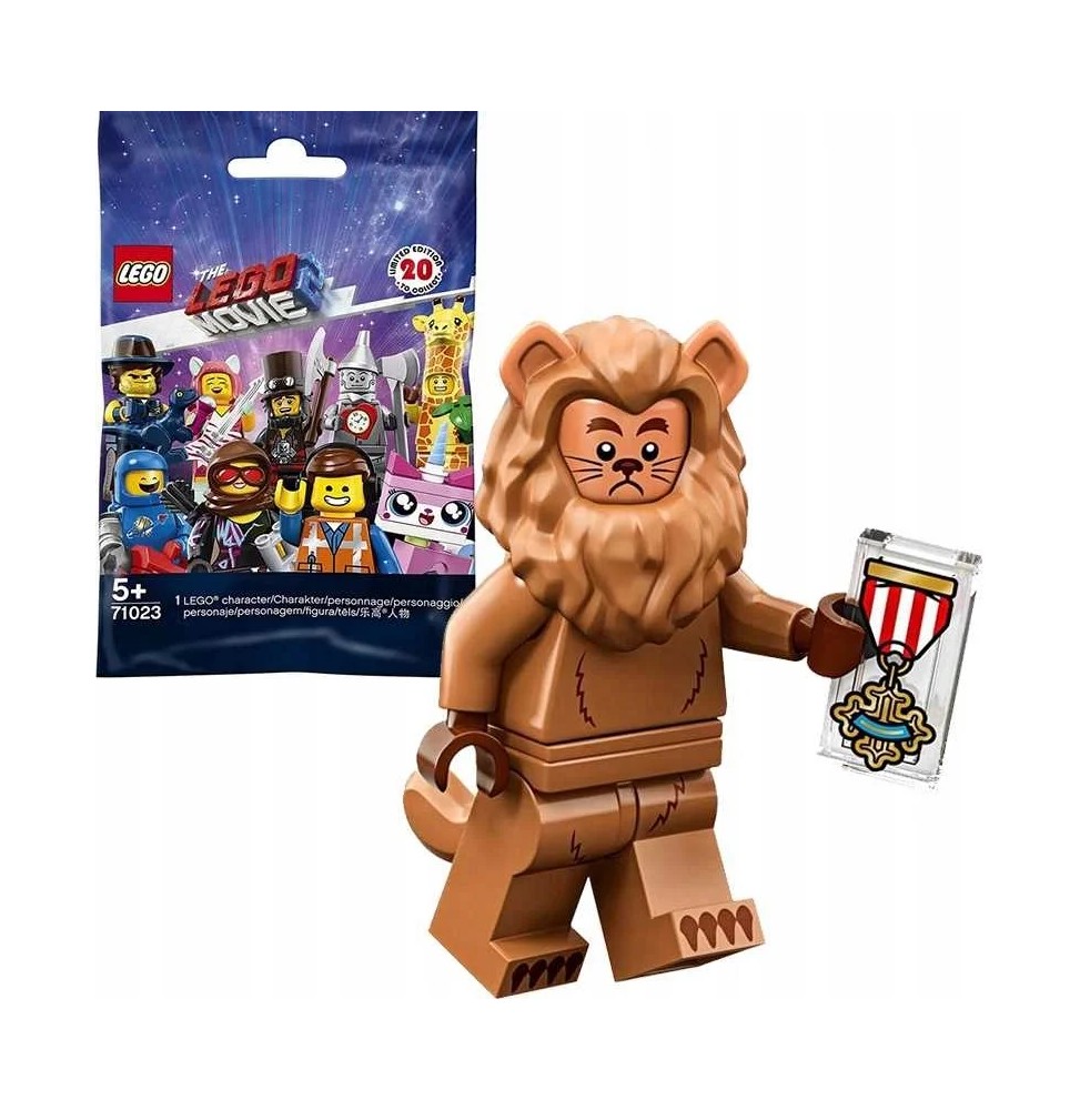 LEGO Minifigures Cowardly Lion - The LEGO Movie 2