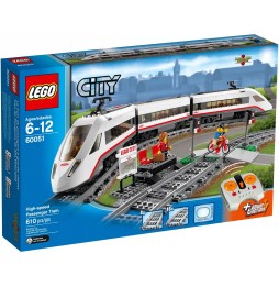 LEGO City Superszybki pociąg pasażerski 60051