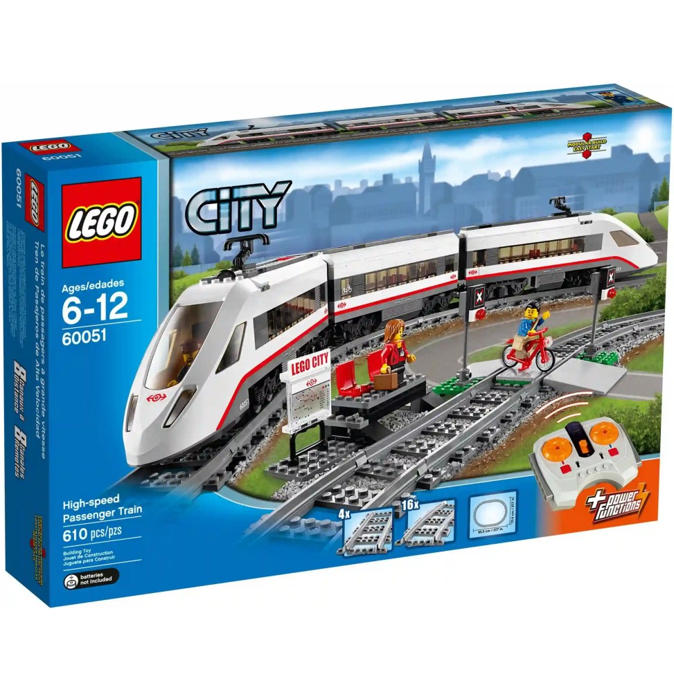 LEGO City Superszybki pociąg pasażerski 60051