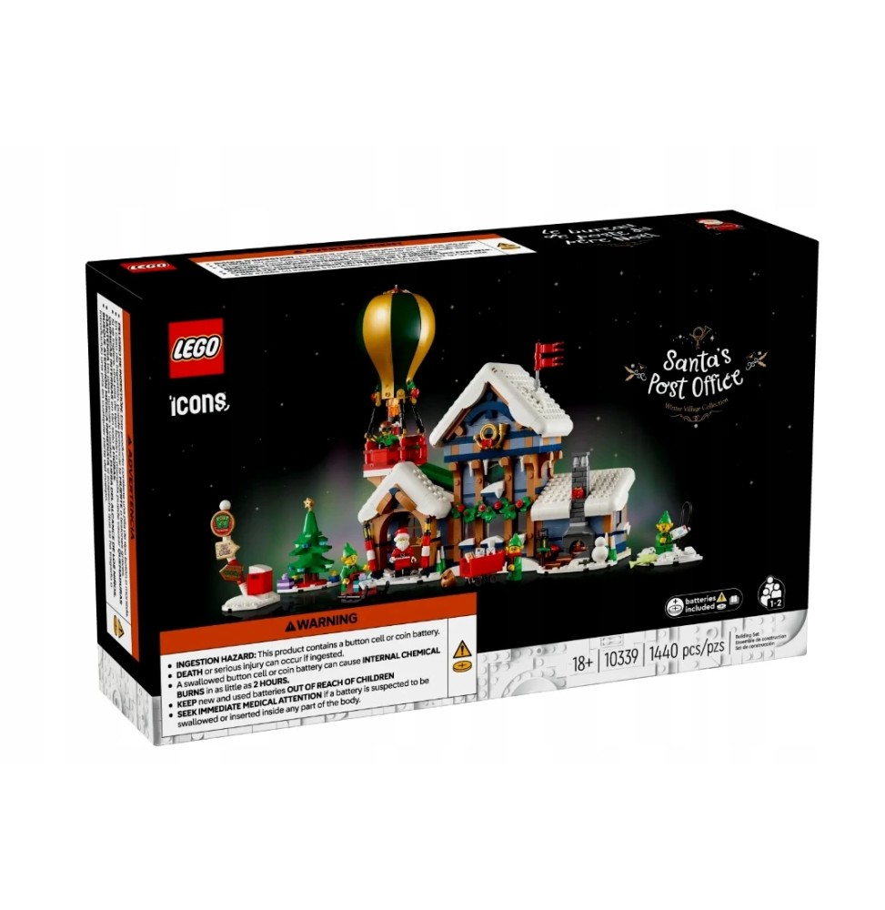 LEGO Icons Santa Claus Mail 10339