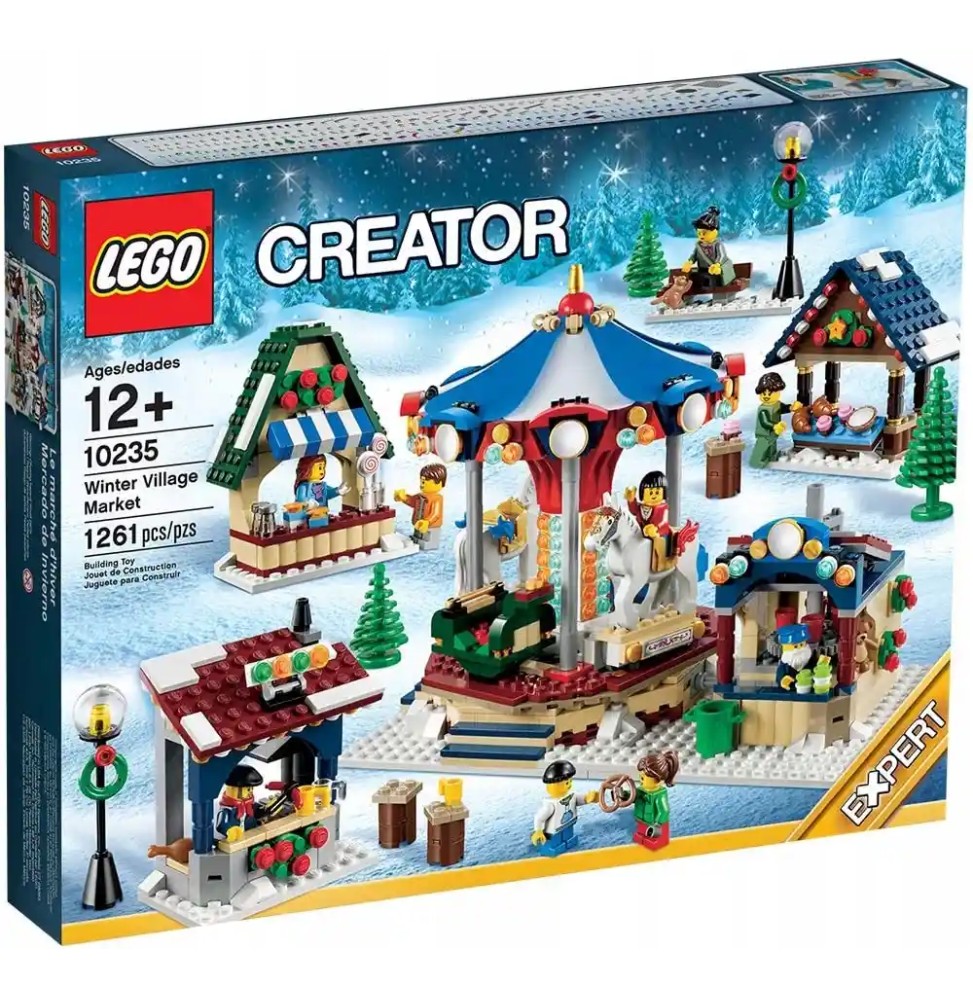 LEGO Creator 10235 Satul de Iarnă - Târg