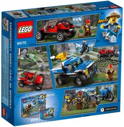 Blocuri Lego City Urmărire Drum Montan 60172