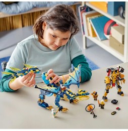 LEGO Ninjago Dragon vs mech împărăteasă 71796