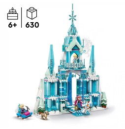 LEGO 43244 Lodowy pałac Elzy dla dzieci